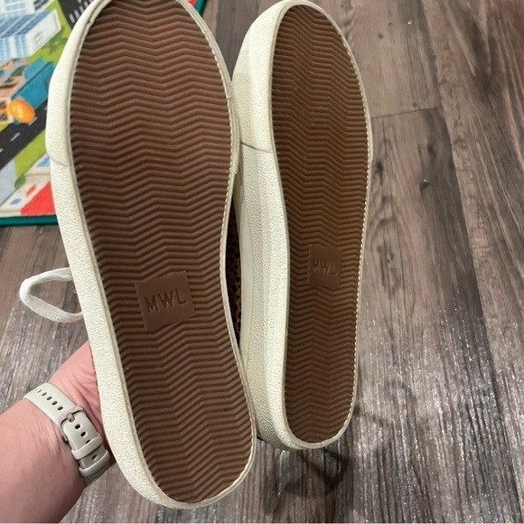 Madewell Shoes Women’s 6.5 Sidewalk Low Top Sneakers in Spotted Calf Hair