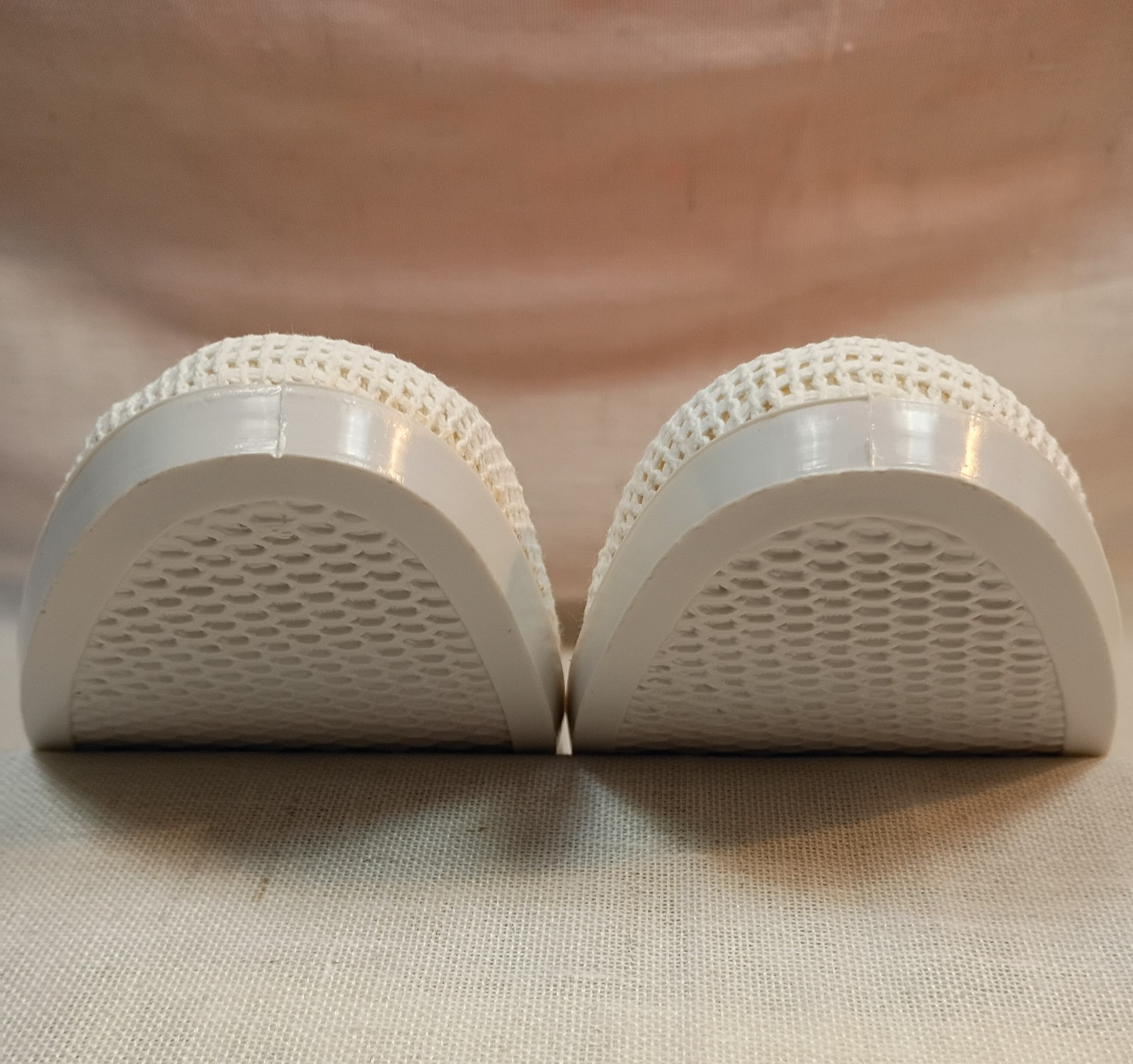 Modern Miss Rare 1930’s -1960’s Sporty Saddle Mesh Flat Shoe Women’s size 8.5