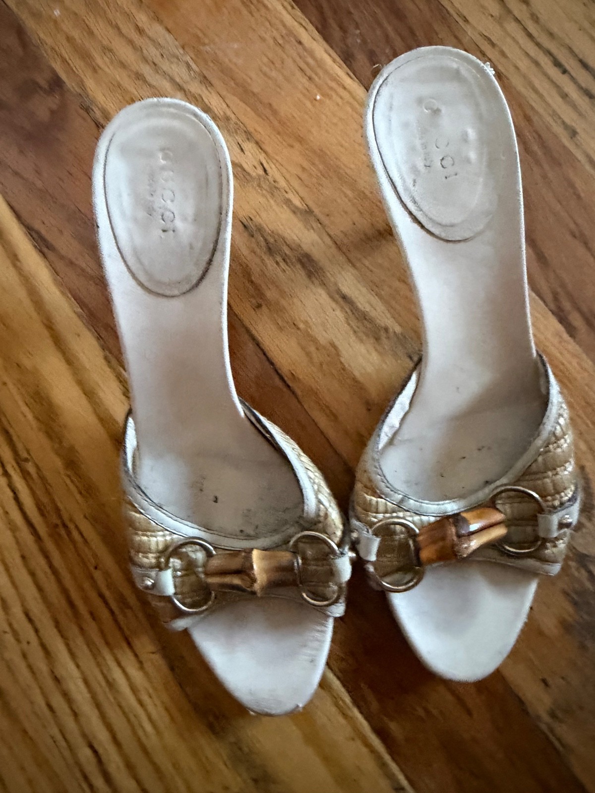 Gucci kitten heels 7b