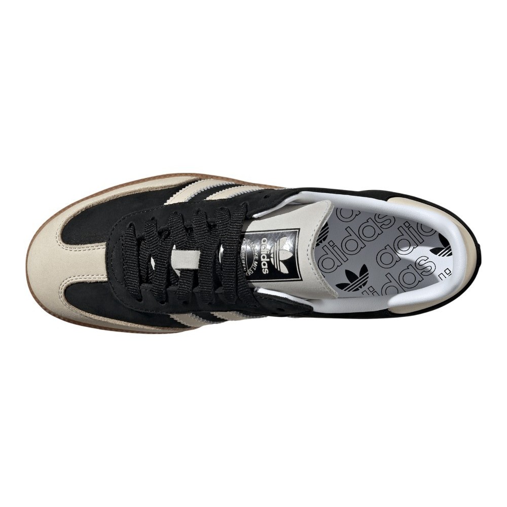 adidas Samba Og Lace Up Womens Black, Off White Sneakers Casual Shoes IE5836