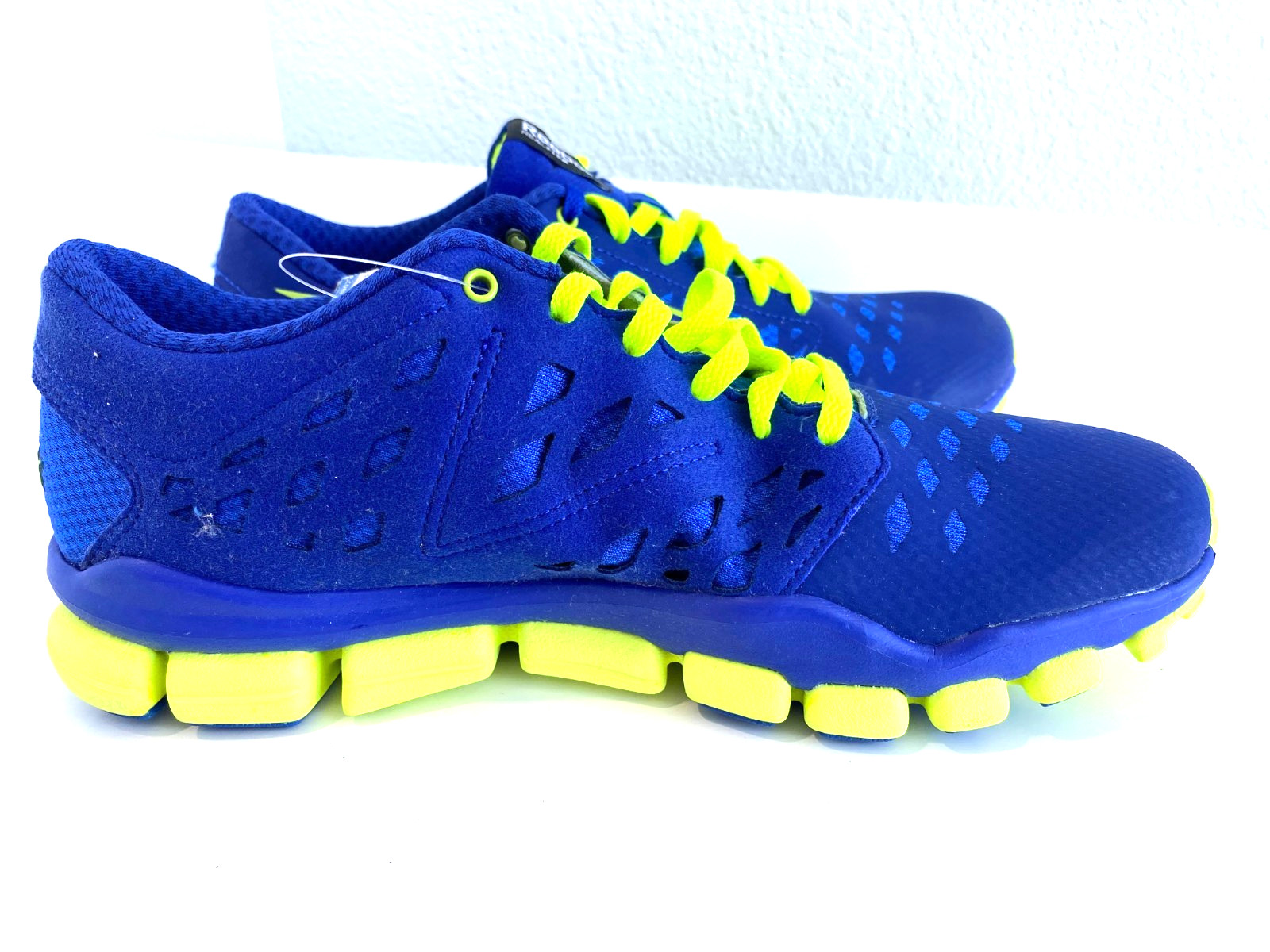 Reebok Real Flex Fusion Trainer 3 Shoe Running Dmx Dance Yoga gym sky Women sz 8
