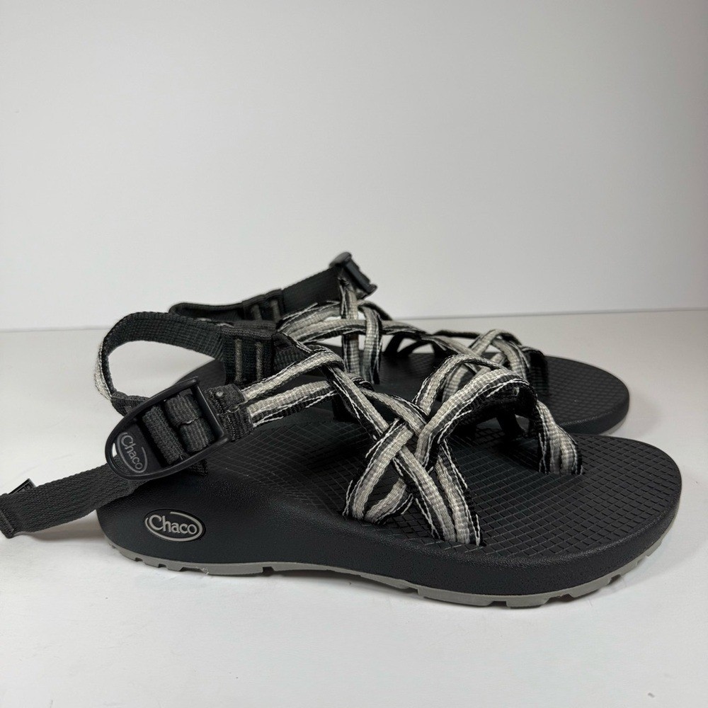 Chaco Sandals Gray Outdoor with Adjustable Straps ZX2 Size 7 Women’s Black Gray