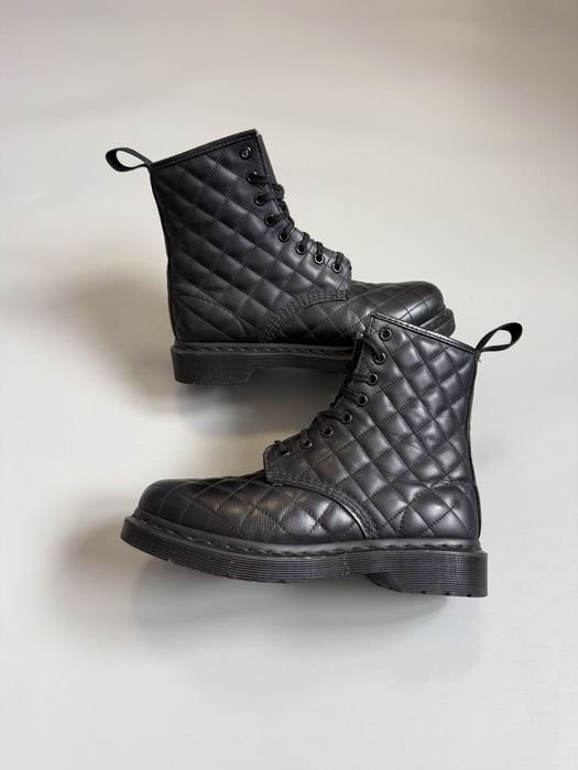 women dr martens boots black leather 38