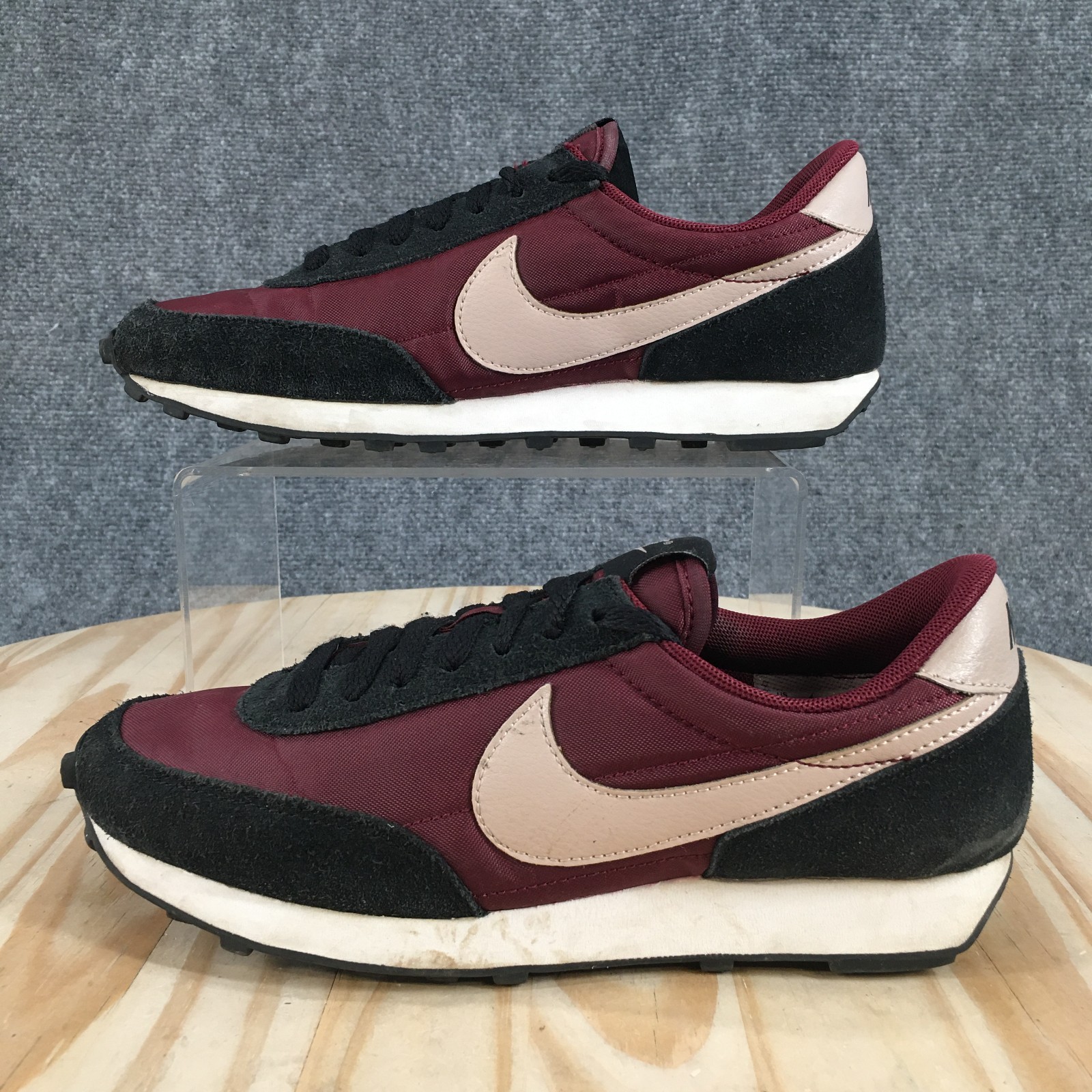 Nike Shoes Womens 6.5 Daybreak Athletic Low Sneakers CK2351-604 Dark Red Black