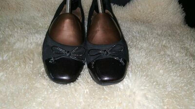 ladies clarks heels black suede 38 #7BB6