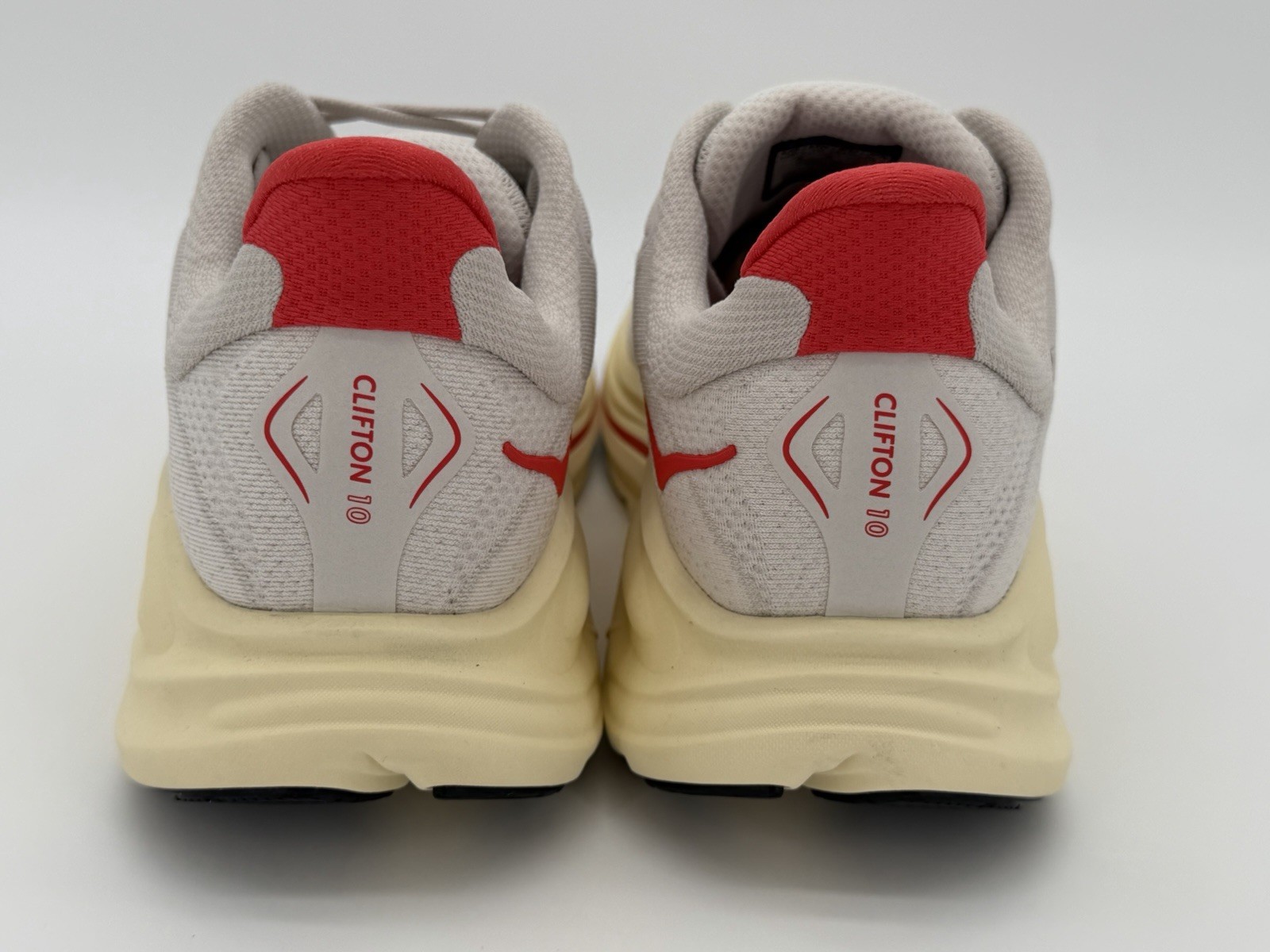 Size 12 – Hoka One One Clifton 10 Stucco Cerise Women’s Running Shoes 🆕