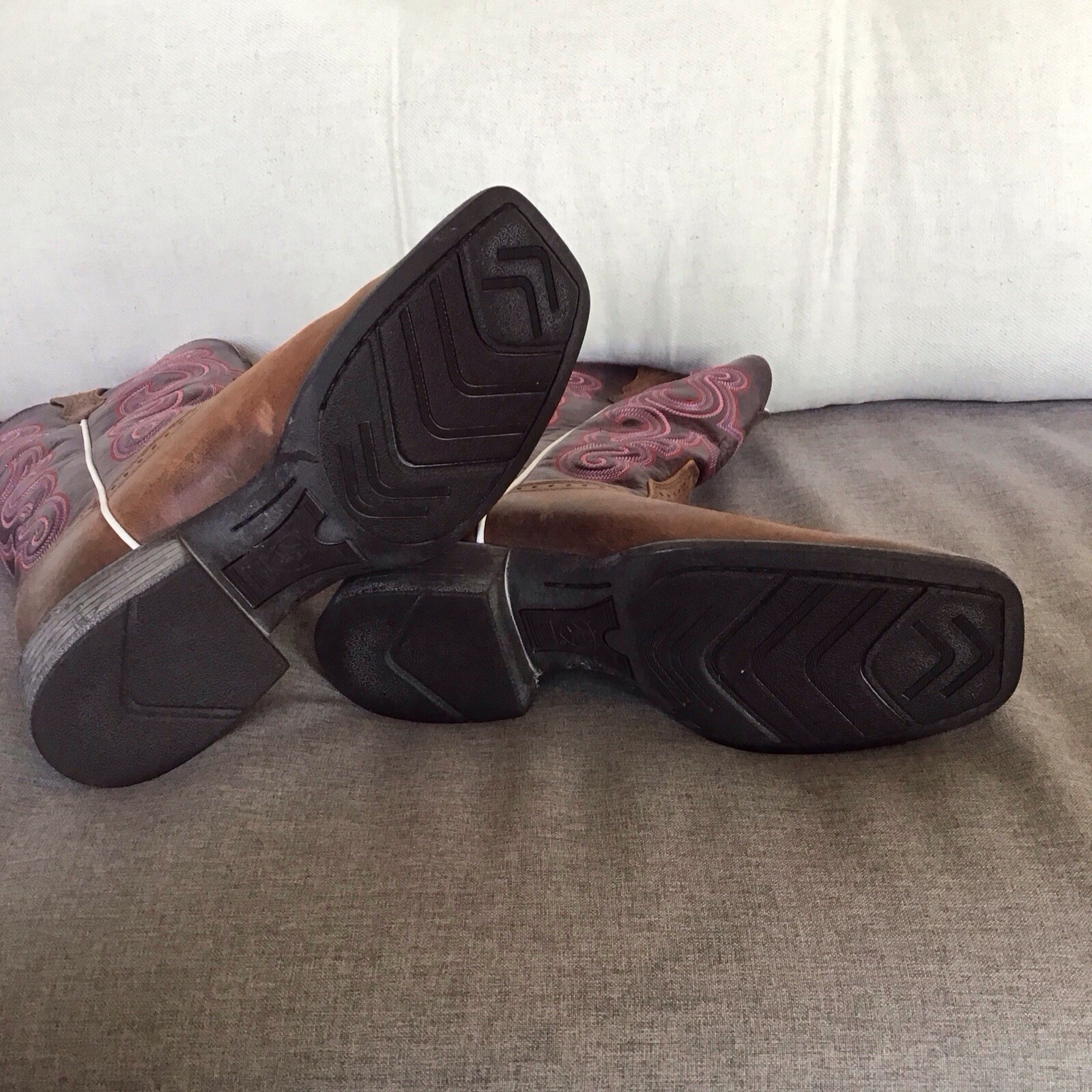 ARIAT Women’s Quickdraw Badlands Boots Size 7.5 B Style 10004719 Cowboy Western