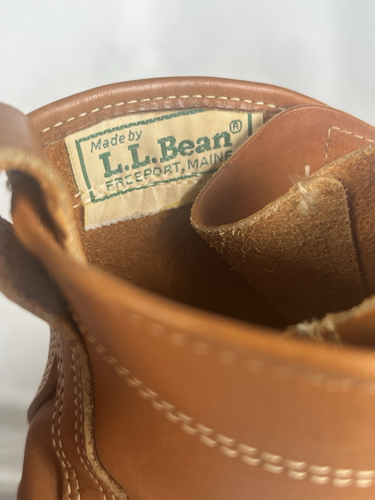 Vintage LL Bean Women’s Unlined Maine Hunting Shoe Duck Boots Brown Size 7