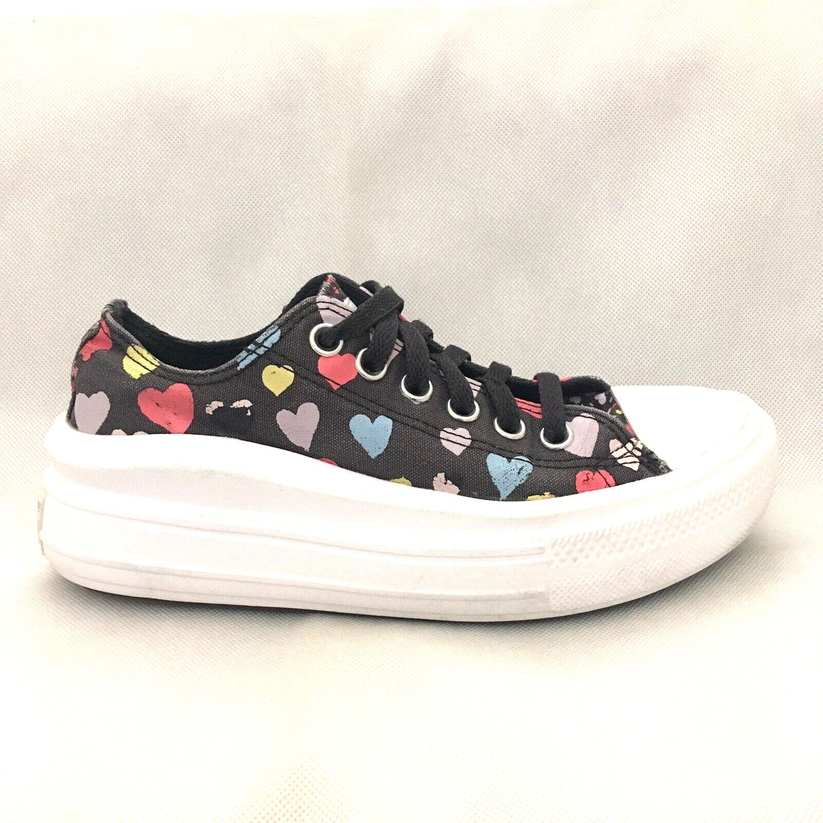 Converse All Star Shoes Womens Size 4.5 Gray Athletic Casual Sneakers