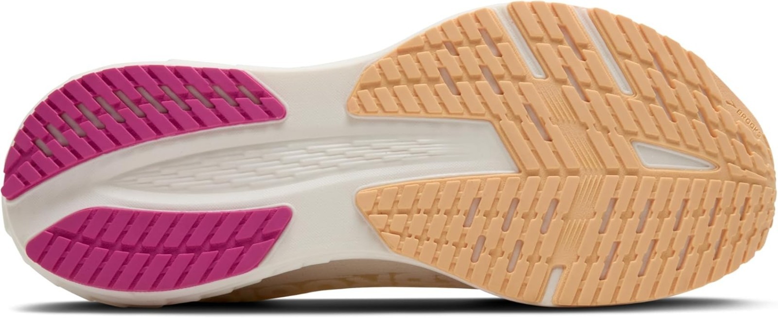 BROOKS Womens Launch 11 Athletic Shoes, Color: Sherbert/Coconut/Pink