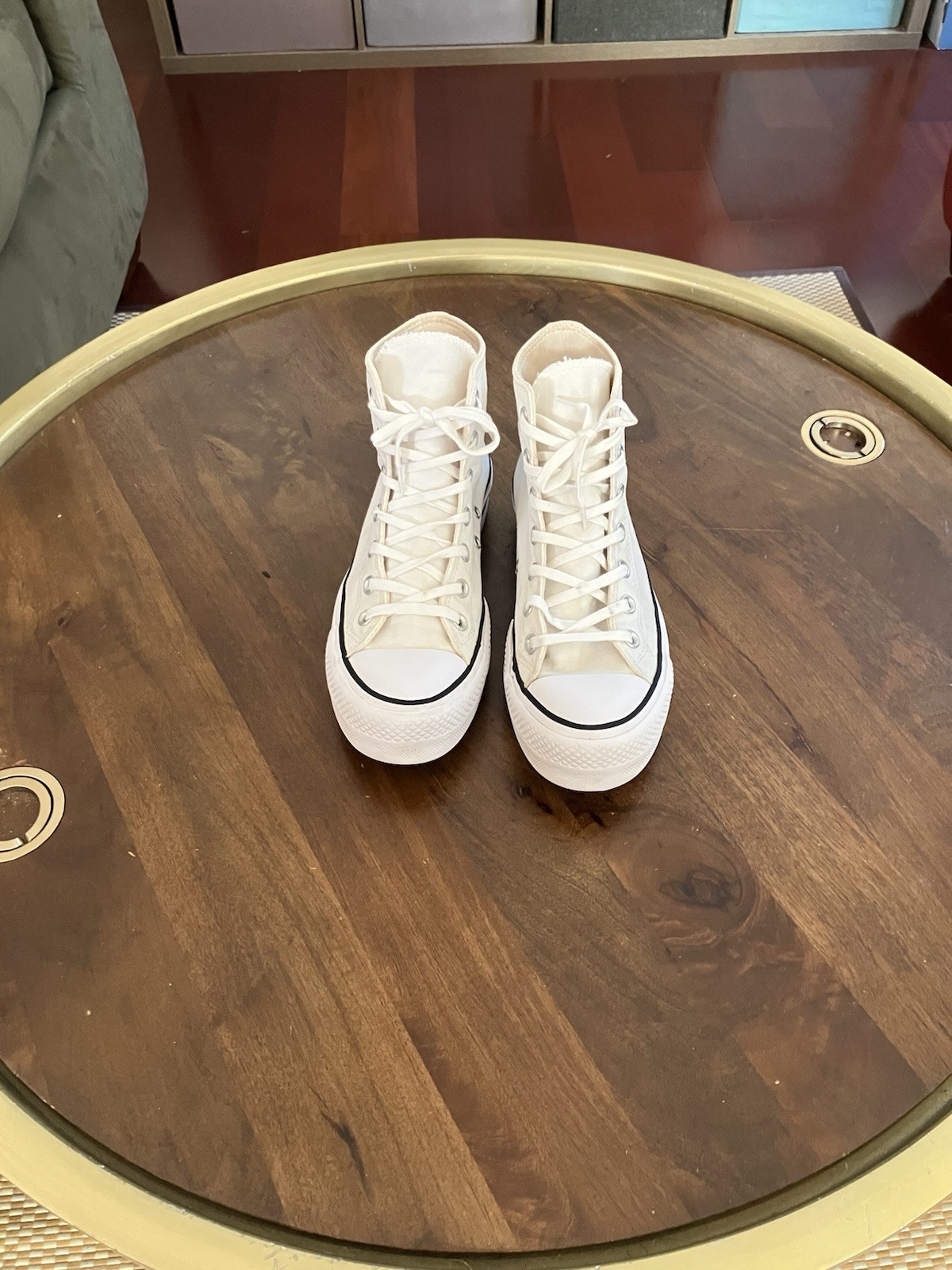Converse 560846F Chuck Taylor All Star Lift Hi Platform White/Black Women’s 7.5