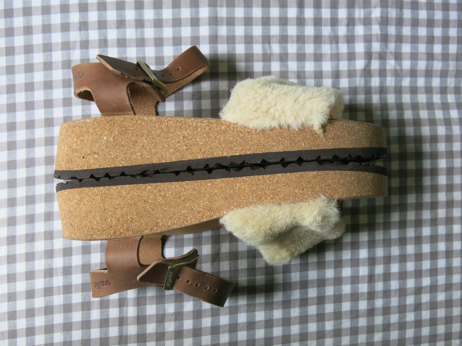 Papillio by Birkenstock Glenda Teddy Shearling eggshell EU 41 US women 10-10.5