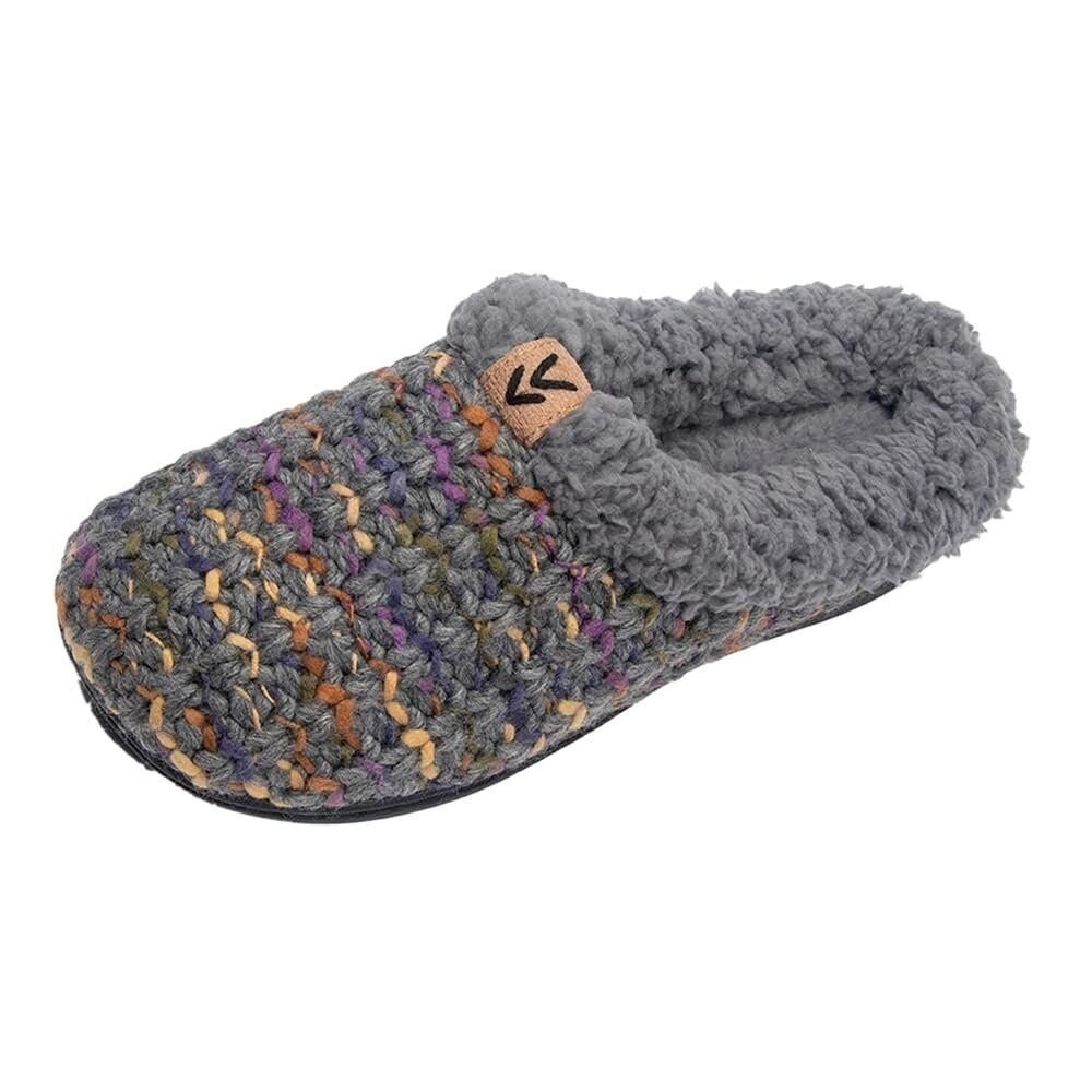 Very Peri Women’s Tight Knit Clog With Fleece Trim Comfortable House Slipper