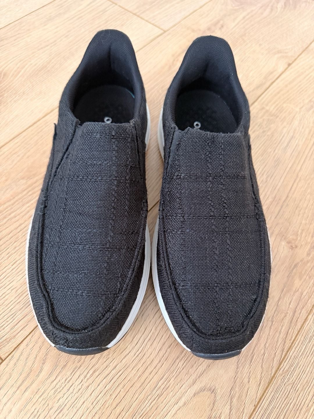 Orthofeet OFGT07G Slip-On Shoes Black Plaid EU 39