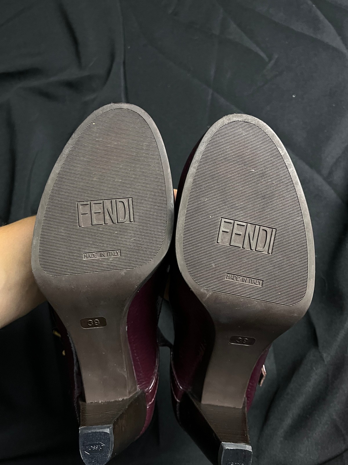 Fendi Heels, Made in Italy / 39 EU / UK 6 / 8-8,5 US