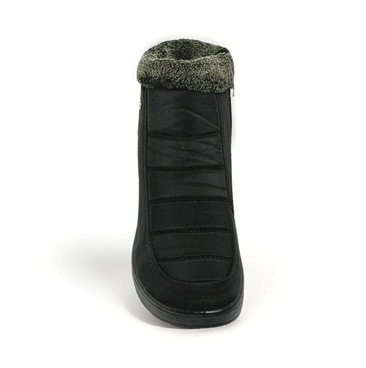 Dodo BOT50 Women’s Black Dress Plush Booties size 7
