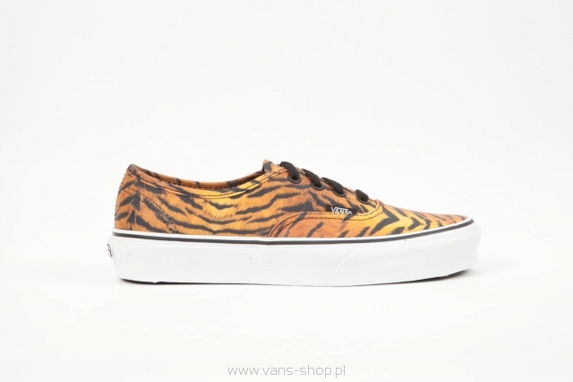 VANS AUTHENTIC TIGER BROWN TRUE WHITE SHOES MENS 3.5 WOMENS 5 21.5 CM era SKATE