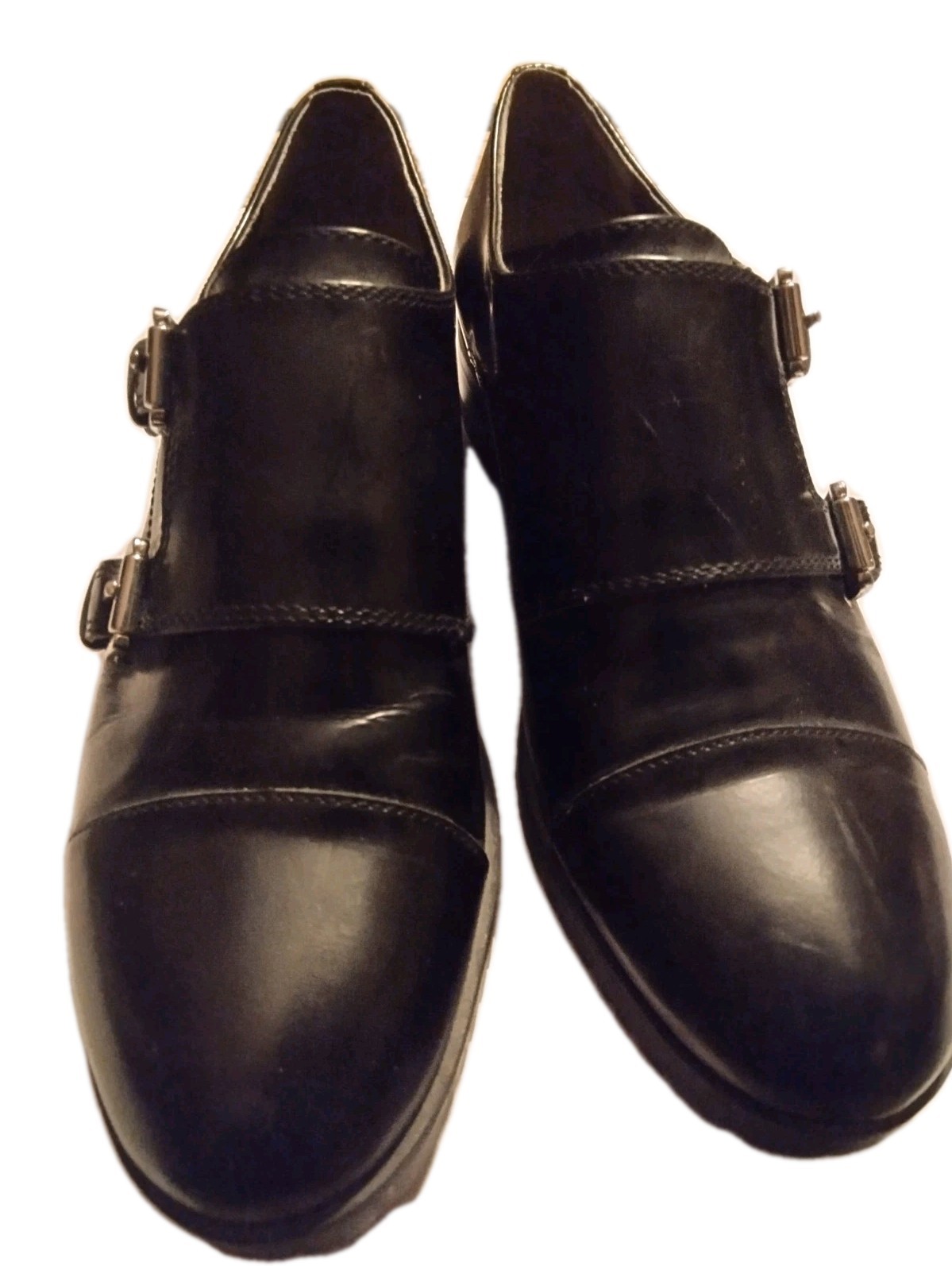 SAM EDELMAN Melanie Black Leather 6.5
