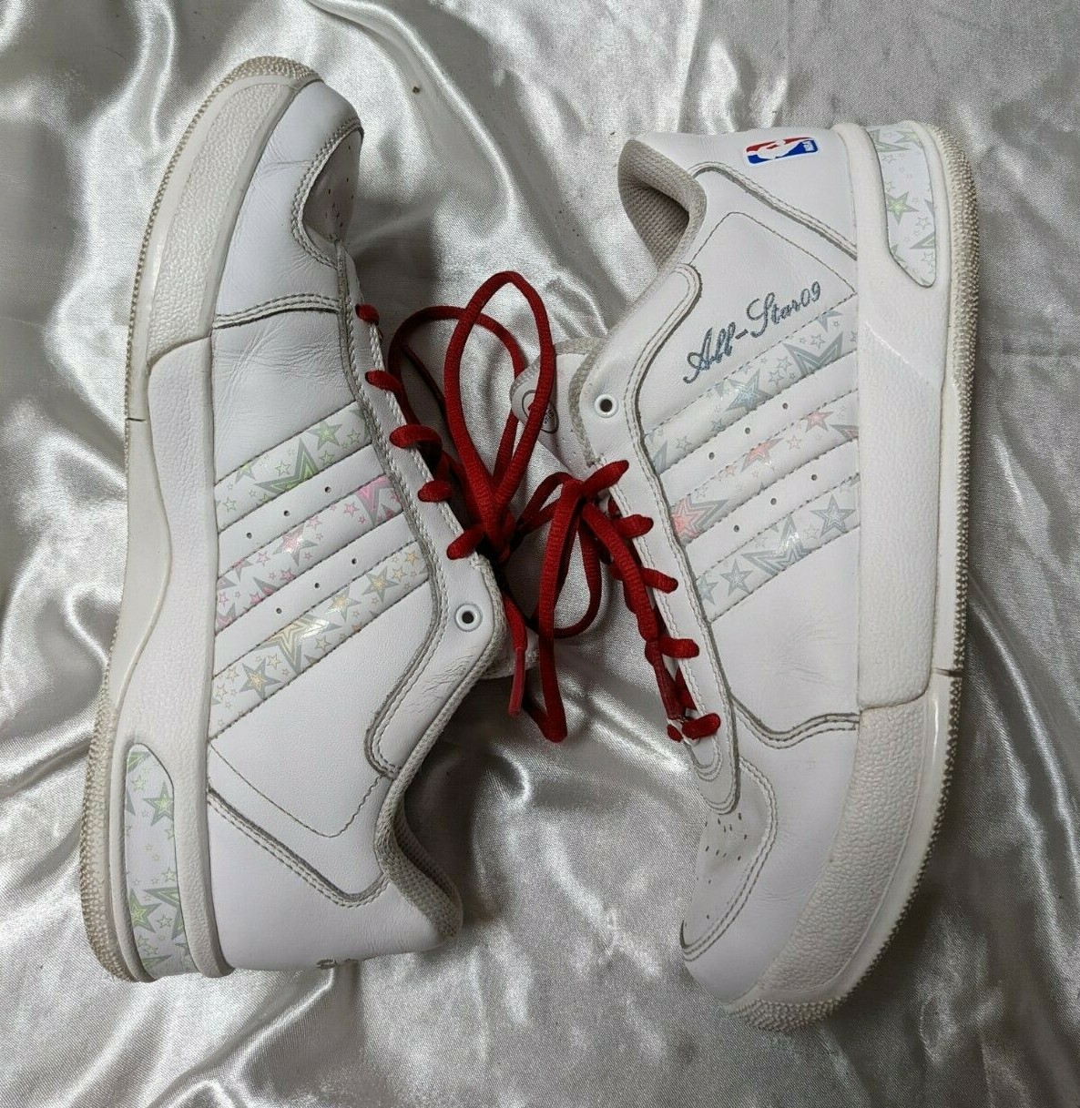 Adidas Mi Custom NBA Basketball🔥Shoes Womens All Star 09 Leather EA Sports