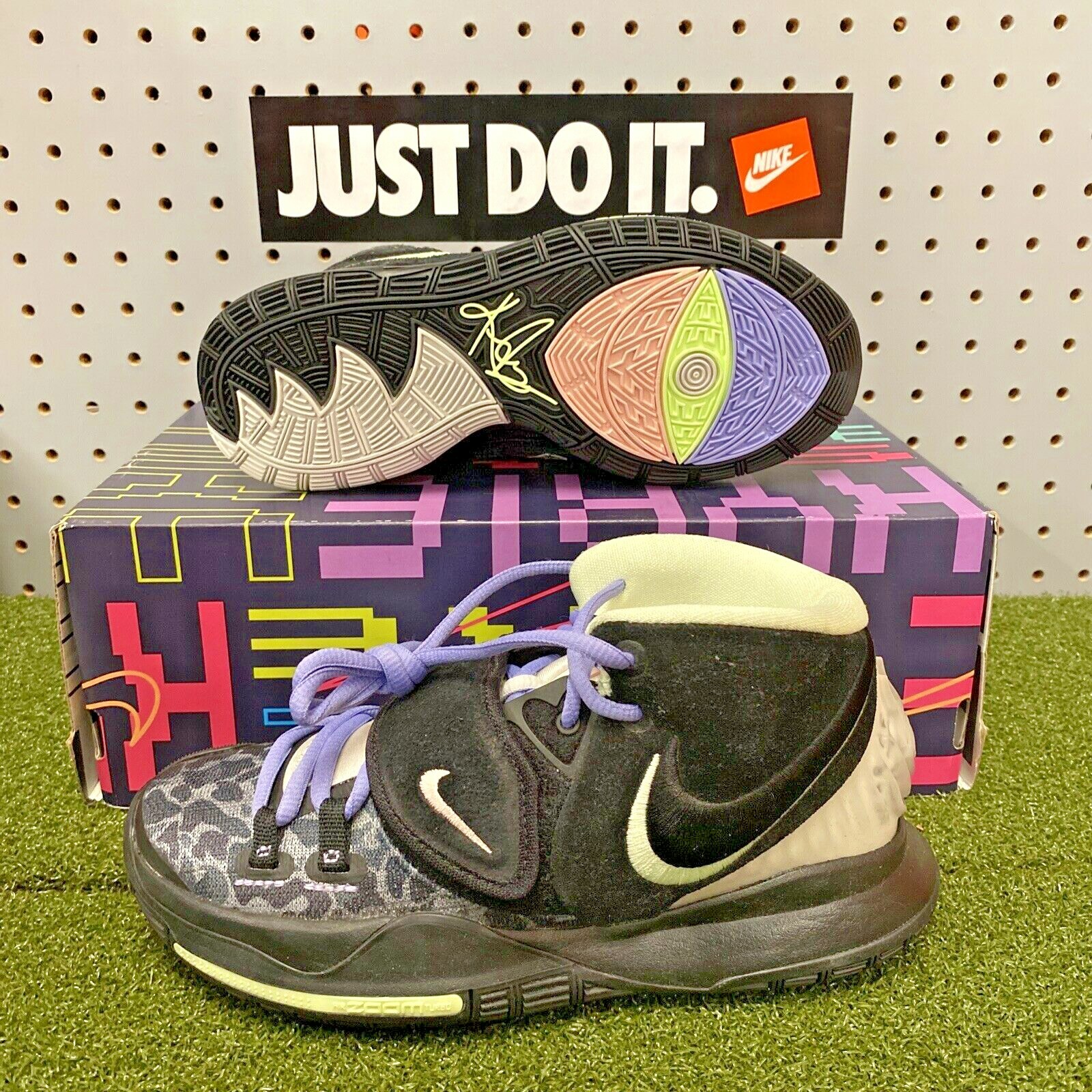 Nike Kyrie 6 AI Asia NEW CD5031 001 Black White Size Women’s 5 / Men’s 3.5 NEW