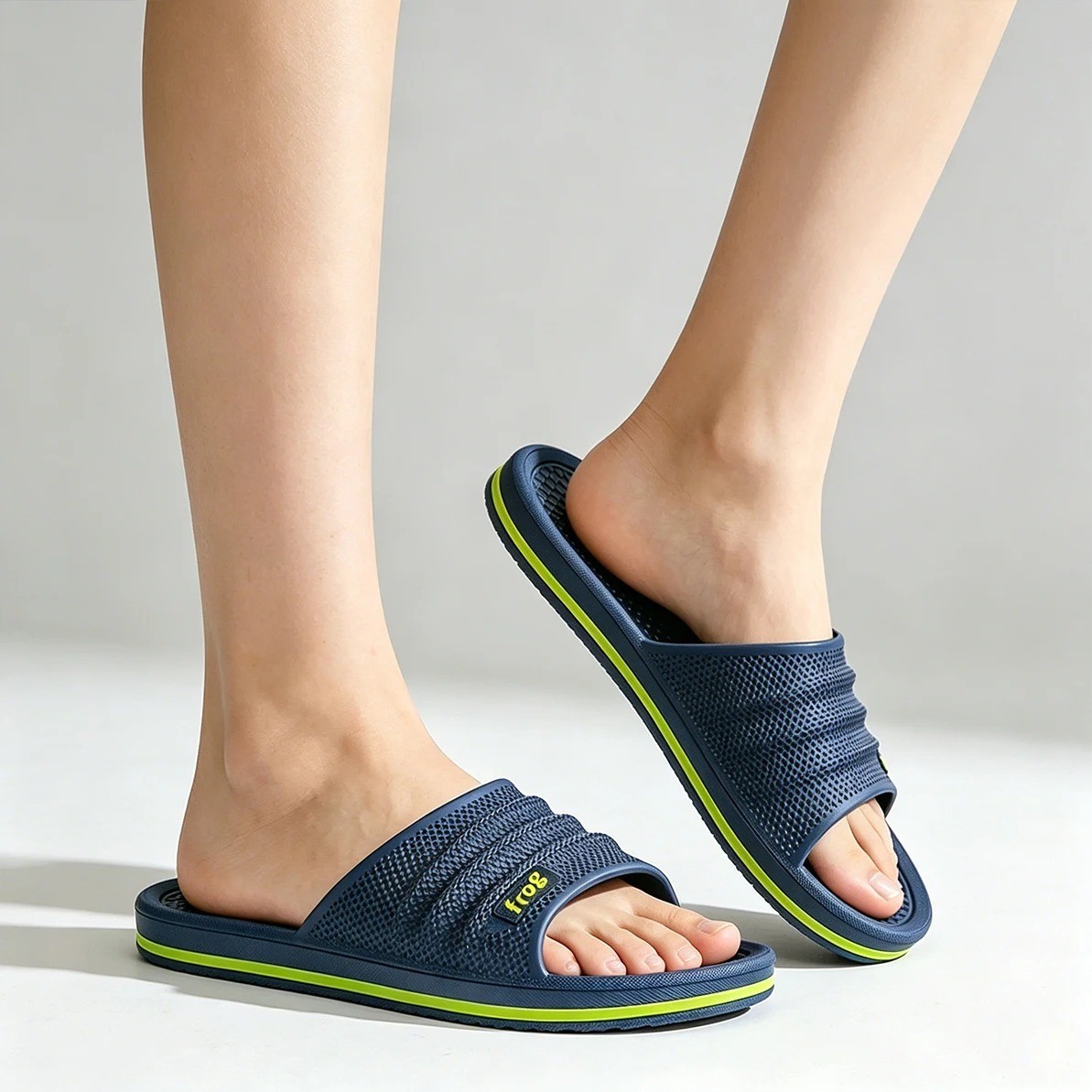 Soft EVA Bathroom Slippers Men Women Non Slip House Slides Indoor Shower Shoes