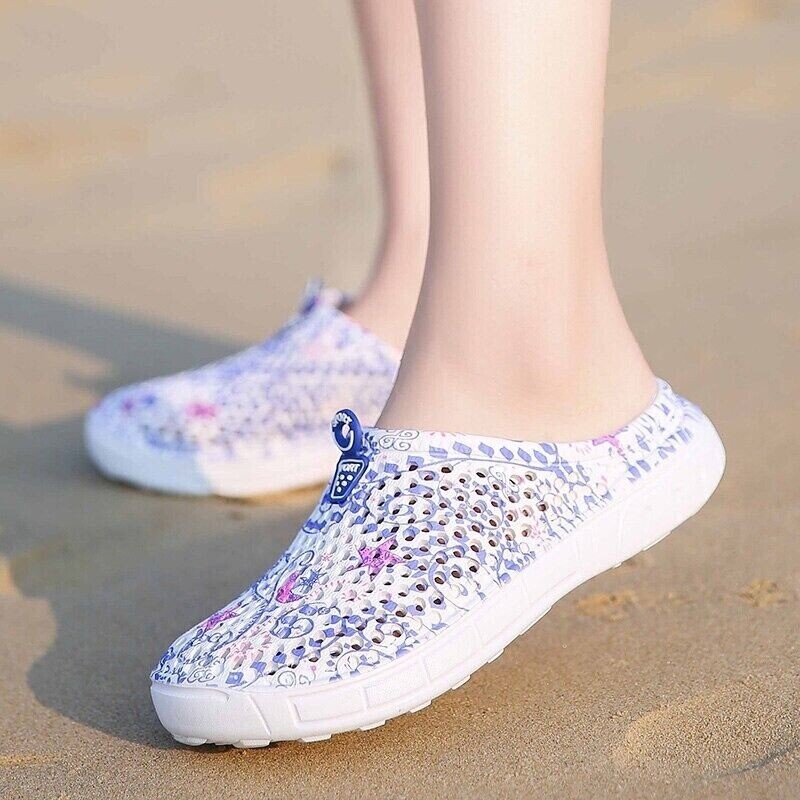 Summer Women’s Beach Sandals Garden Clogs Quick-Dry Lightweight Non-slip US Size