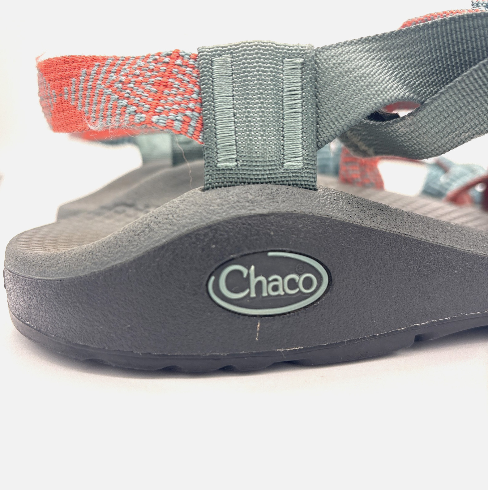 Chaco Z/Cloud X2 Sandals Womens 7 Rune Teal Toe Loop Hiking Water Shoes J106056