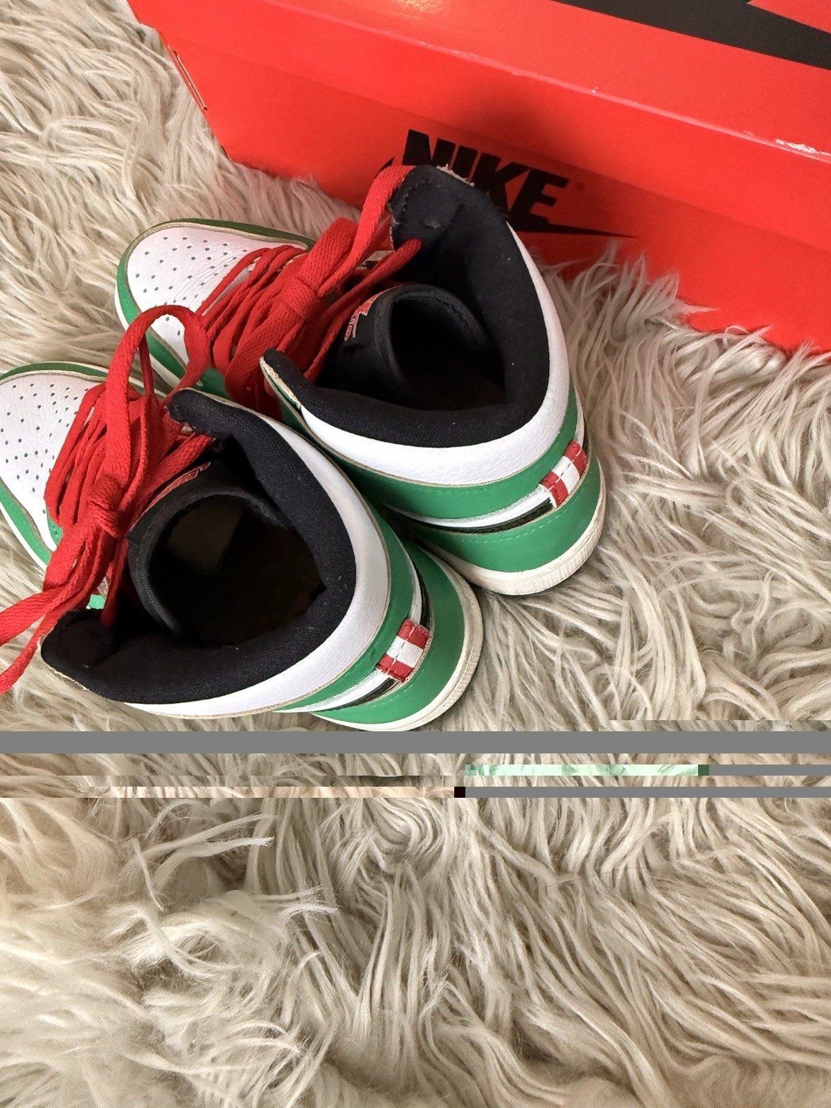 Nike Air Jordan 1 Retro High OG “Lucky Green” Size 5