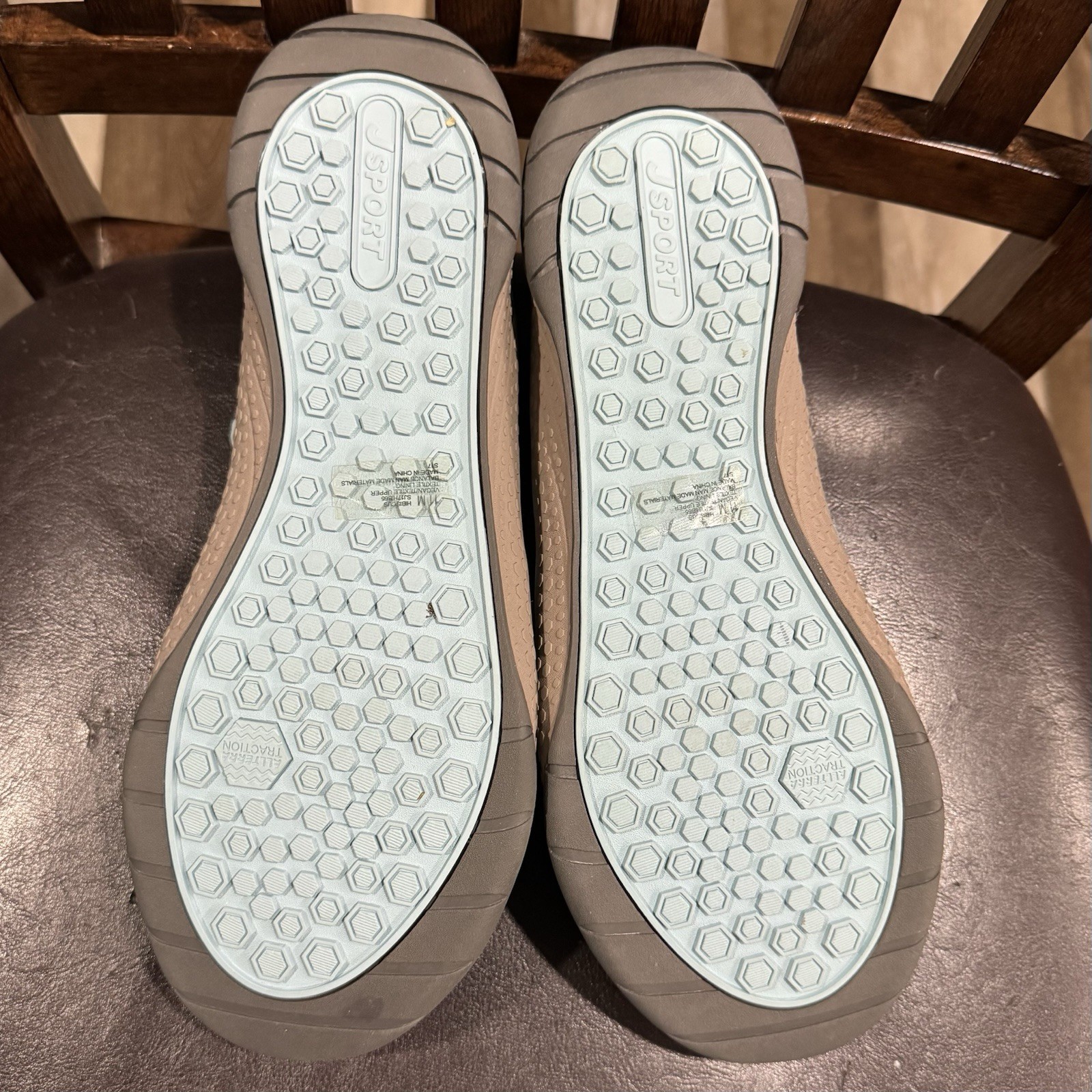 JSport by Jambu Breeze Water Sport Sandals Women’s Sz 11 Taupe Teal Blue NWOT