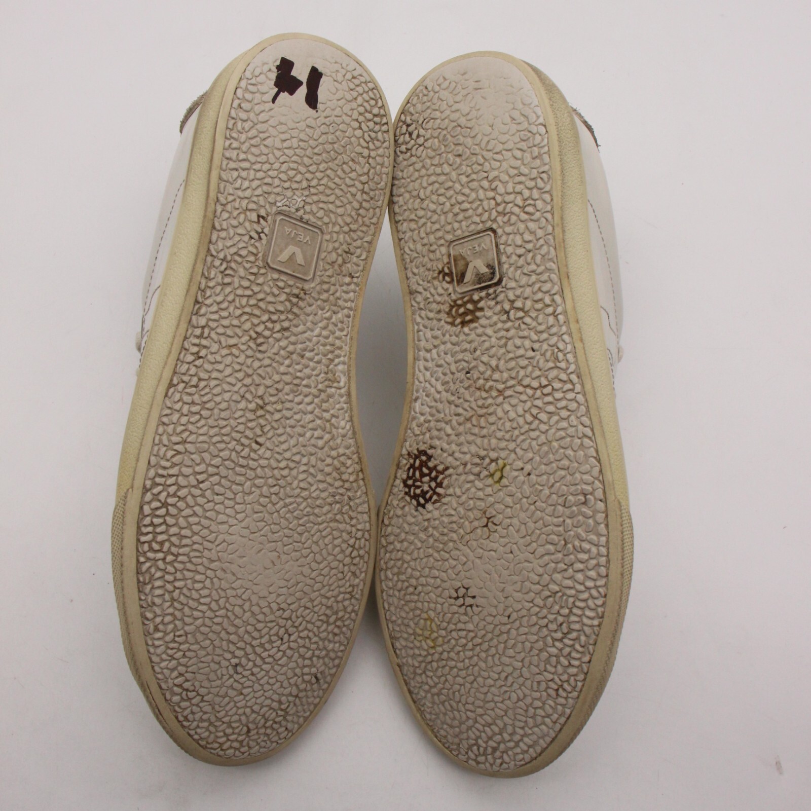 Veja Esplar Logo Women’s Size 7 Low Top Sneaker Extra White/natural Leather