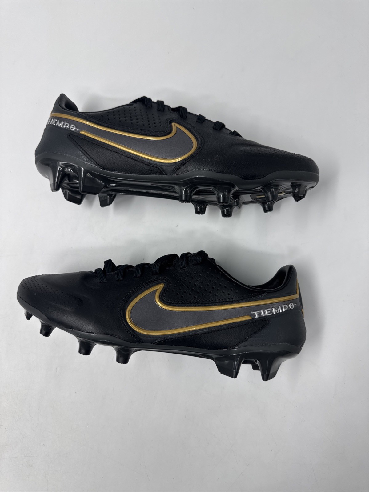 Nike Tiempo Legend 9 Pro FG ‘Black Brown’ DA1175-007 Men’s Size 6.5