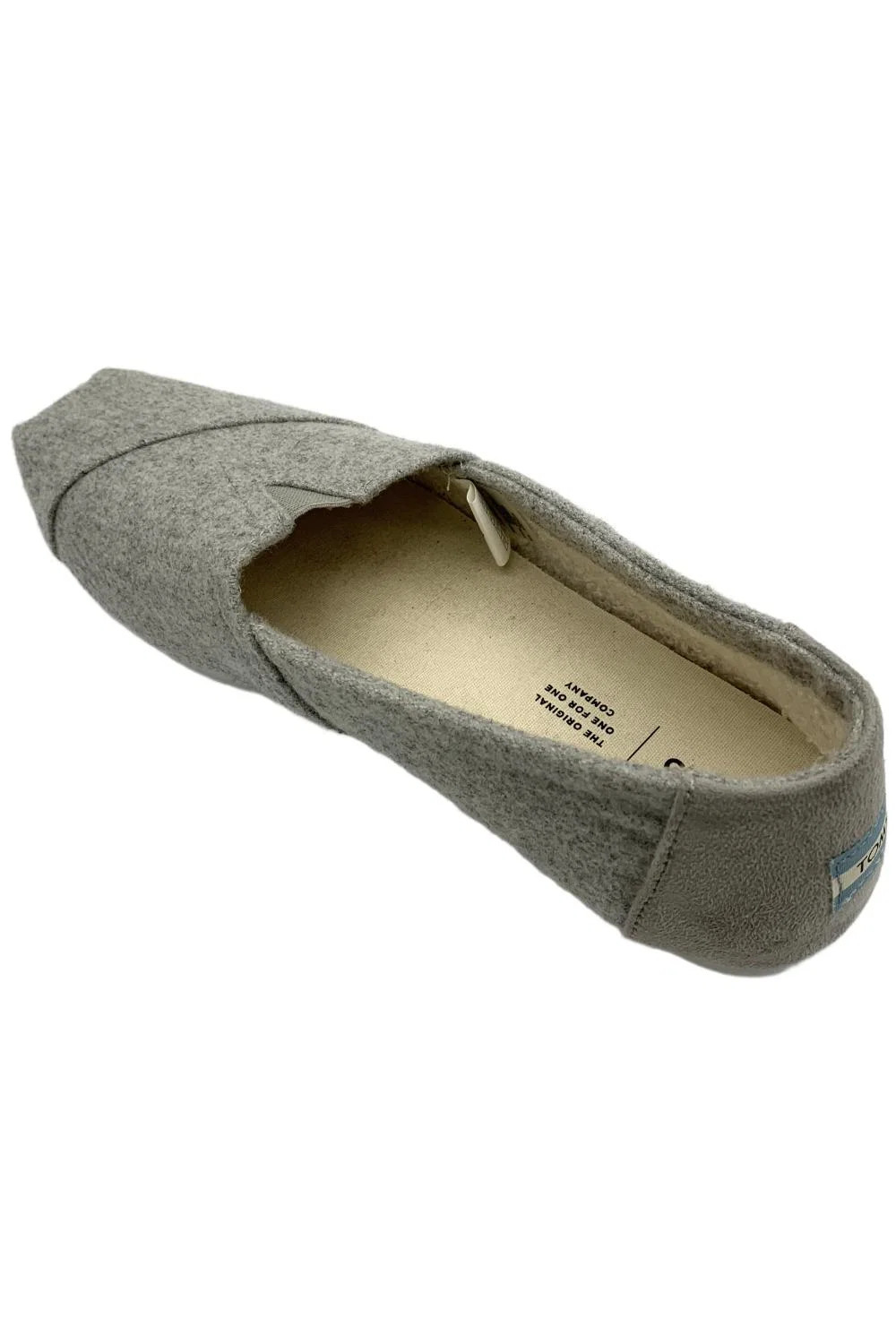 TOMS Women’s Alpargata Classic Loafers Flats Grey/Felt
