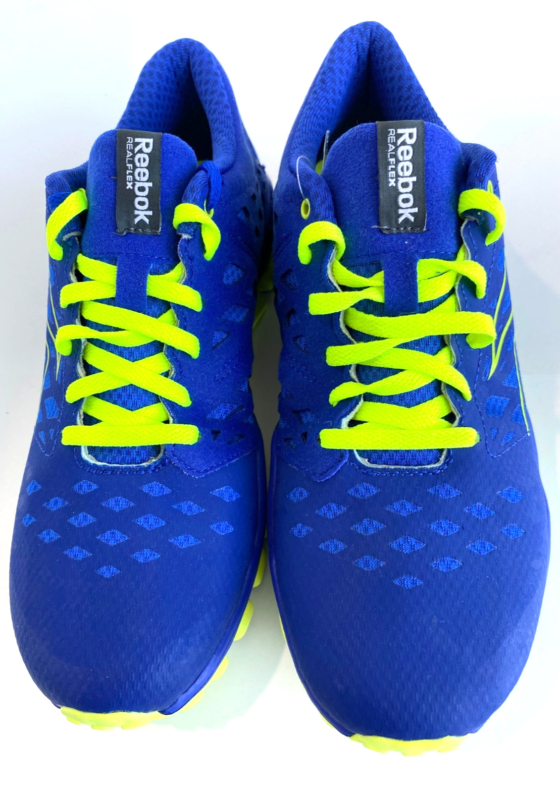 Reebok Real Flex Fusion Trainer 3 Shoe Running Dmx Dance Yoga gym sky Women sz 8