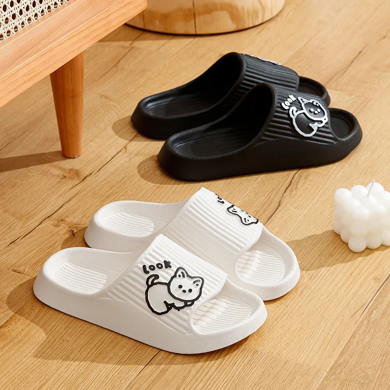 Summer Women’s Slippers Fashion Indoor Soft Sole Durable And Wear-resistant Cute