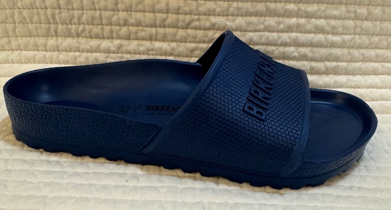 BIRKENSTOCK NIB BARBADOS EVA WATERPROOF NAVY BLUE 37 Ladies 6 Regular