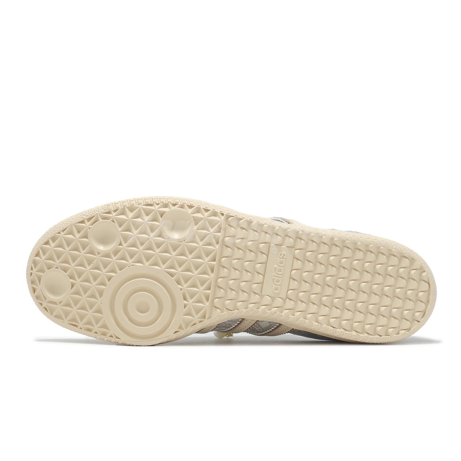 adidas Originals Samba OG W Pearl Wonder White Gold Silver Women Casual JQ2616