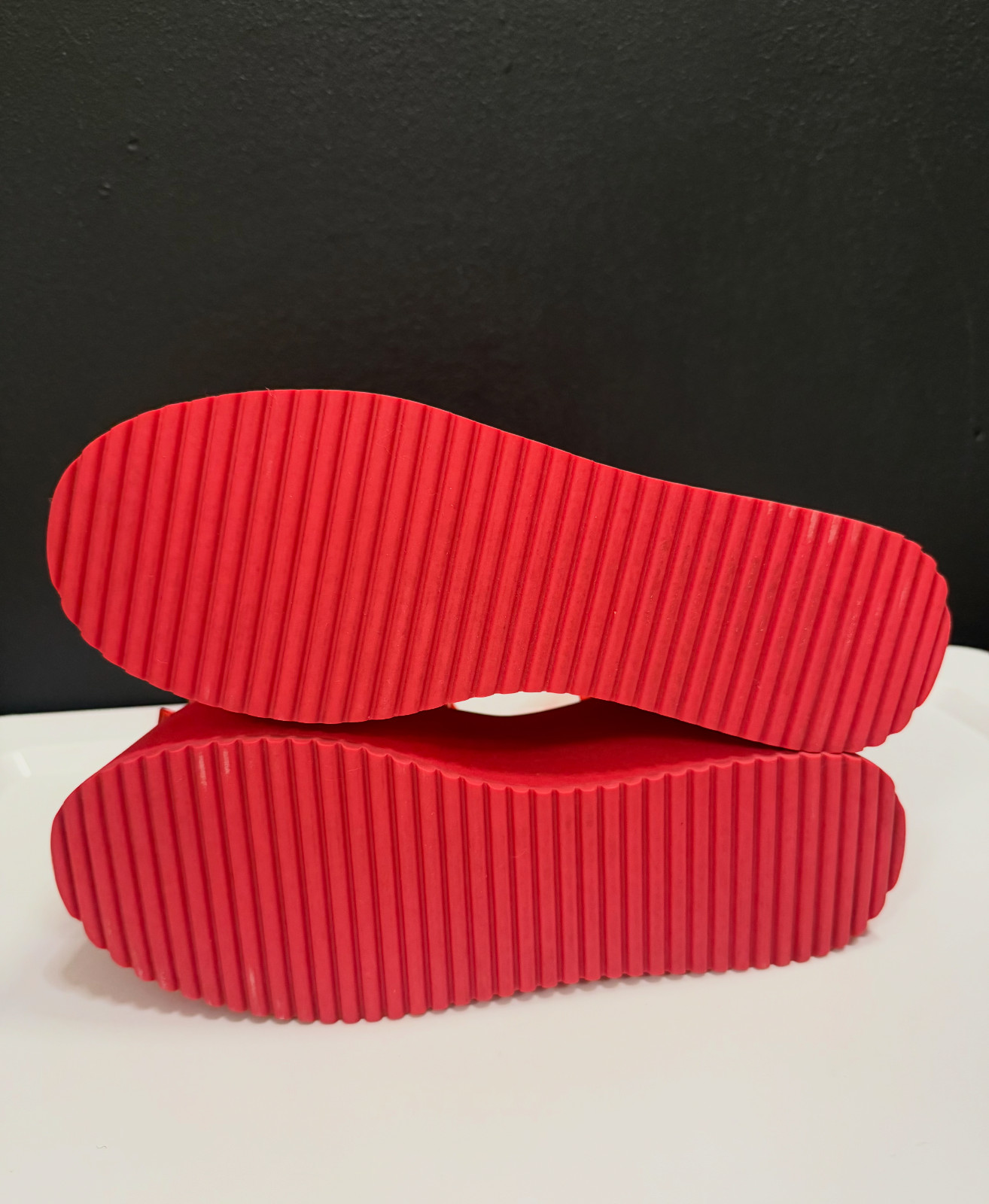 Cherry Sugar Rush Red Foam Platform Jelly Sandals Sugar Thrillz Dolls Kill Y2K