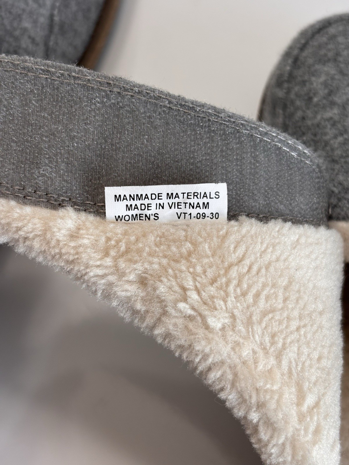 OrthoFeet Clara Orthopedic Adjustable Mule Women’s 9.5 Wide Grey Wedge Slippers