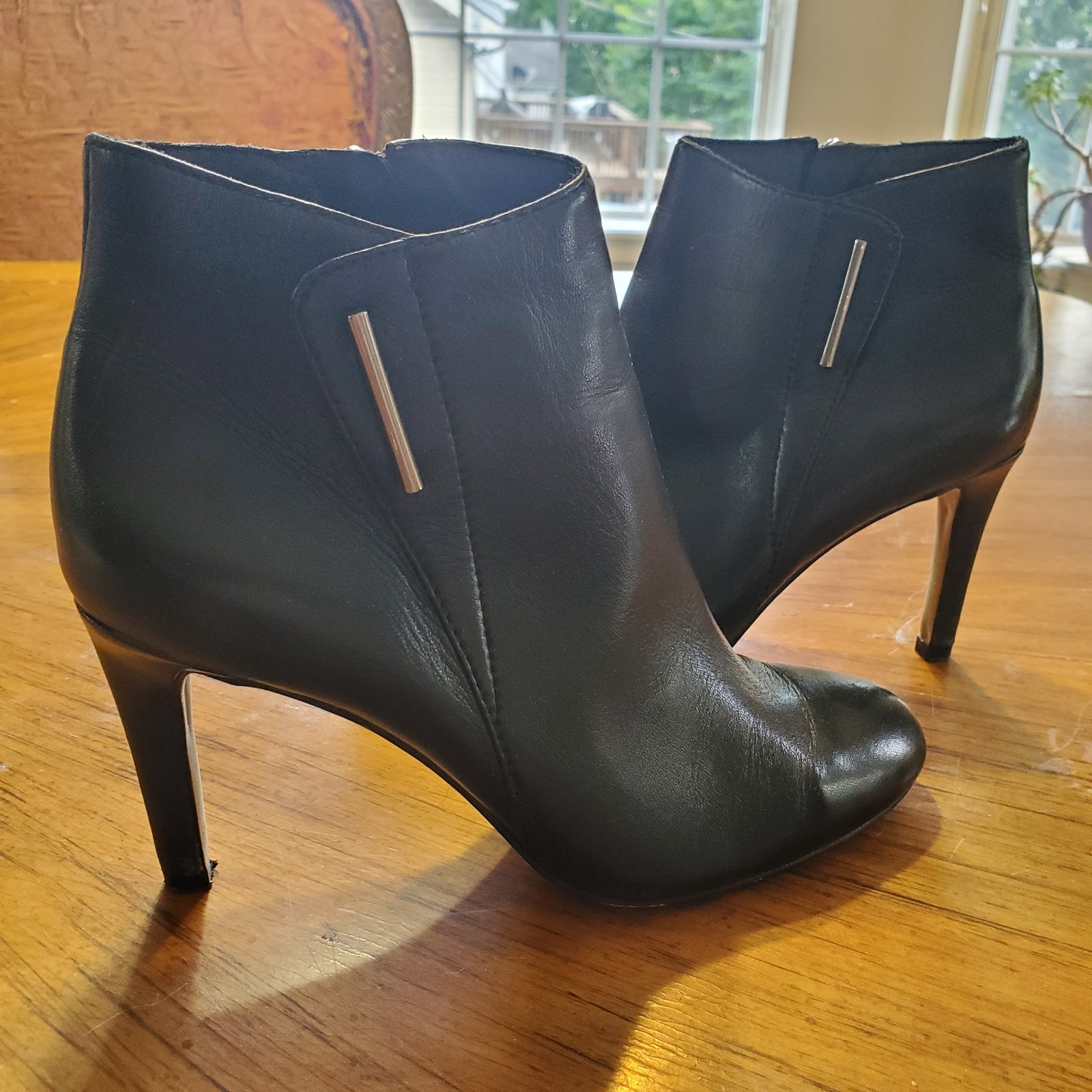 Vince Camuto Black «Charlotte» Booties Size 4 1/2