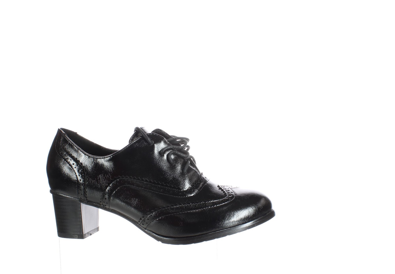 Odema Womens Black Lace Up Heels EUR 41