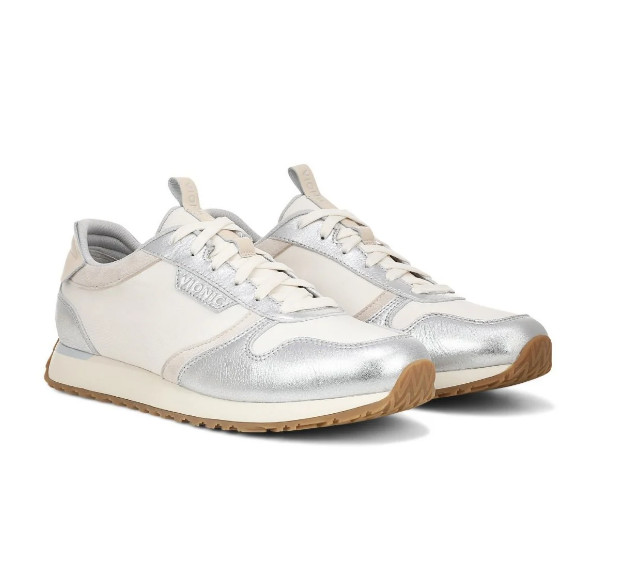 VIONIC Monarch Sneaker, Ivory Silver