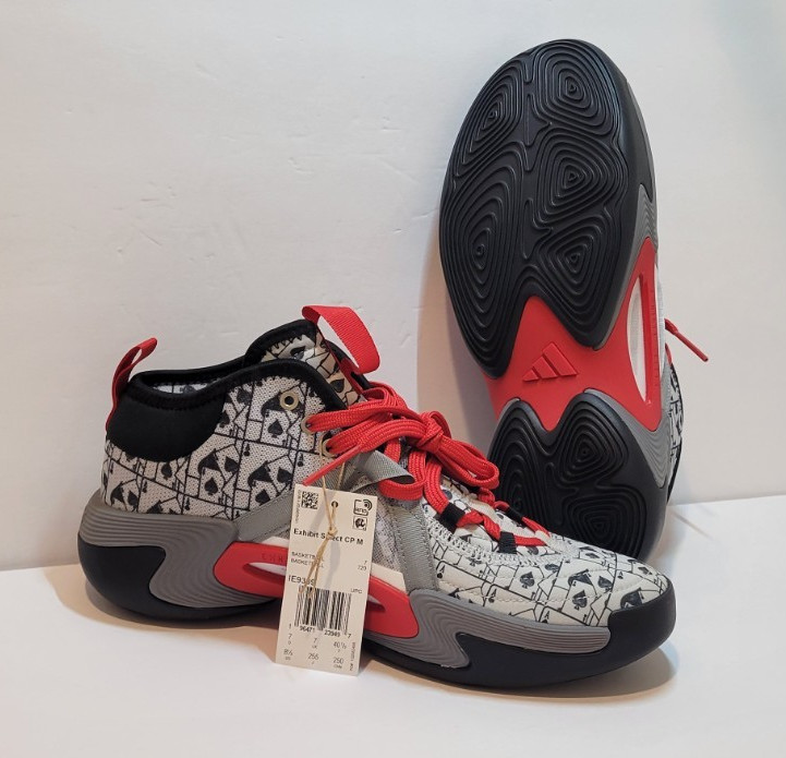 adidas Candace Parker Exhibit Select Basketball Mid Top Lace-Up Silver IE9339