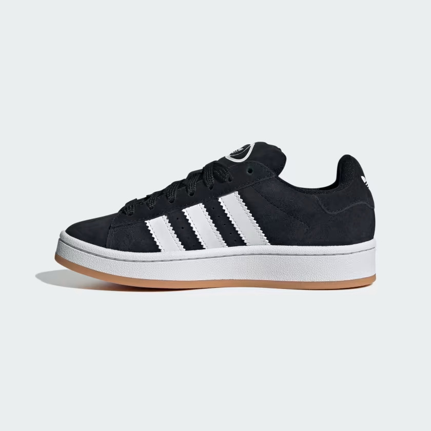 adidas Campus 00s Core Black Gum Kids/Juniors Womens Sneakers HQ6638