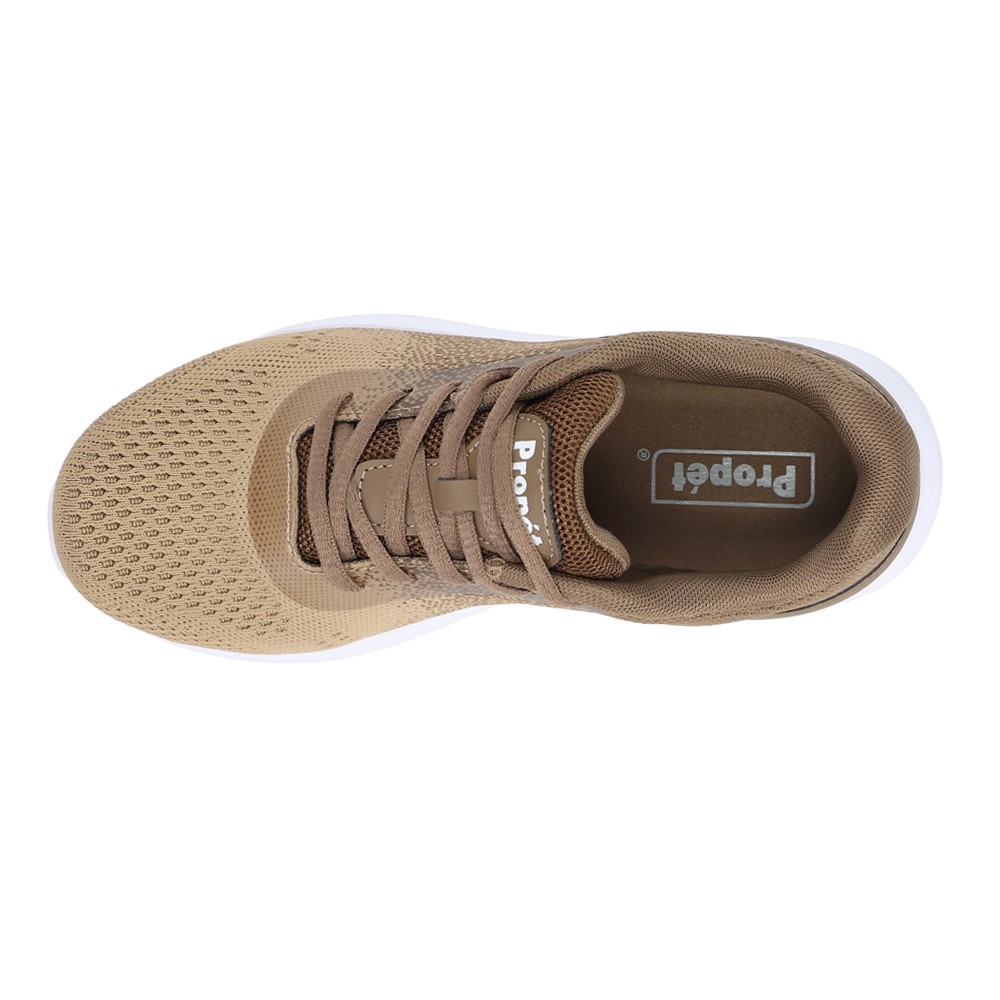 Propet Travelbound Duo Lace Up Womens Brown Sneakers Casual Shoes WAA262MTAN