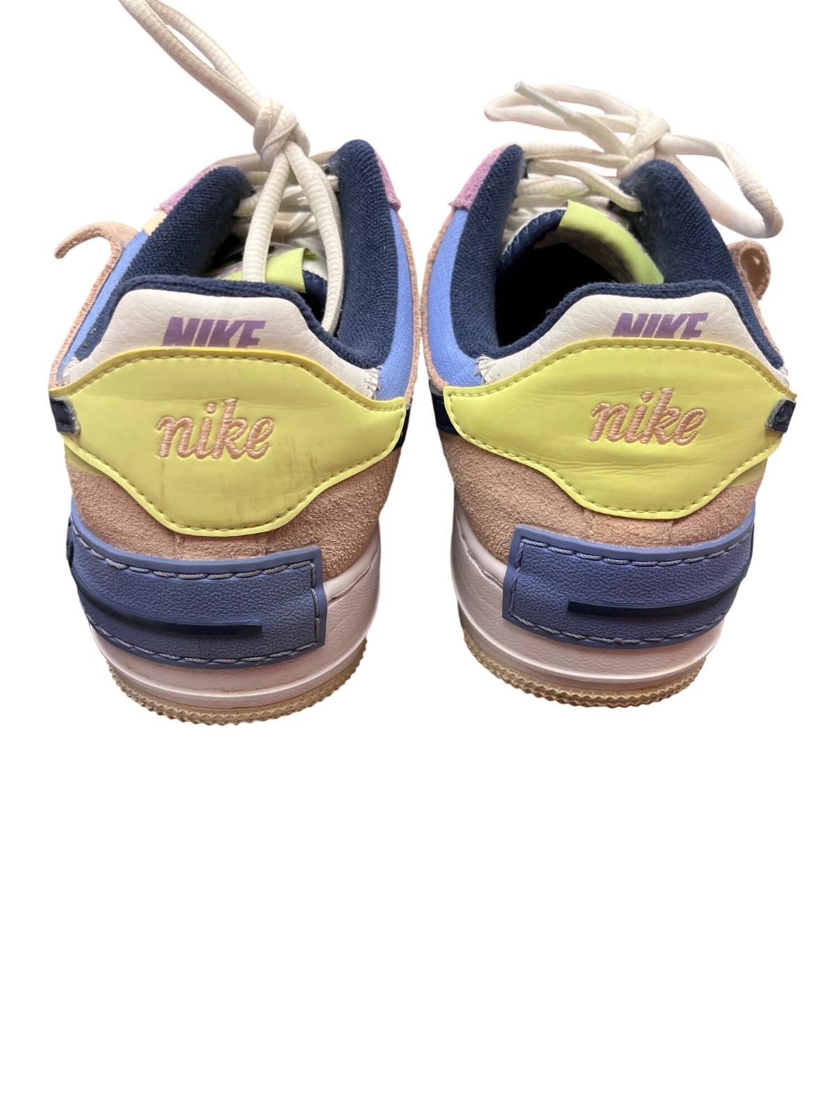 Nike Af1 Shadow Crimson womans multicolor low top sneakers sz 7 SKU 10-232
