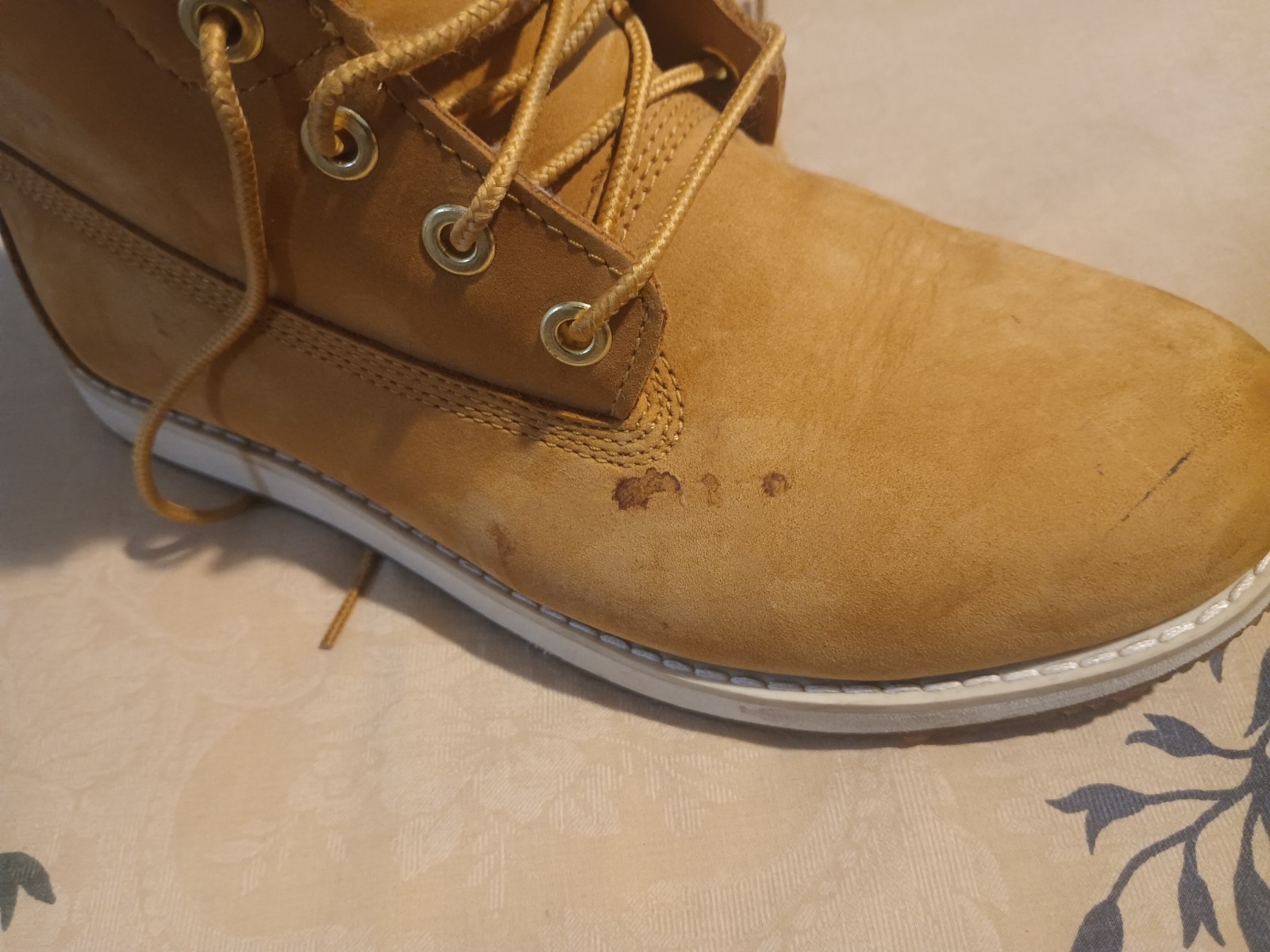 Authentic Timberland Fleece-Lined Waterproof Lace-Up Ankle Boots