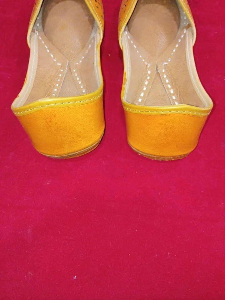 Women Shoes Traditional Casual Mojaries Handmade Leather Footwear US 5.5-7.5