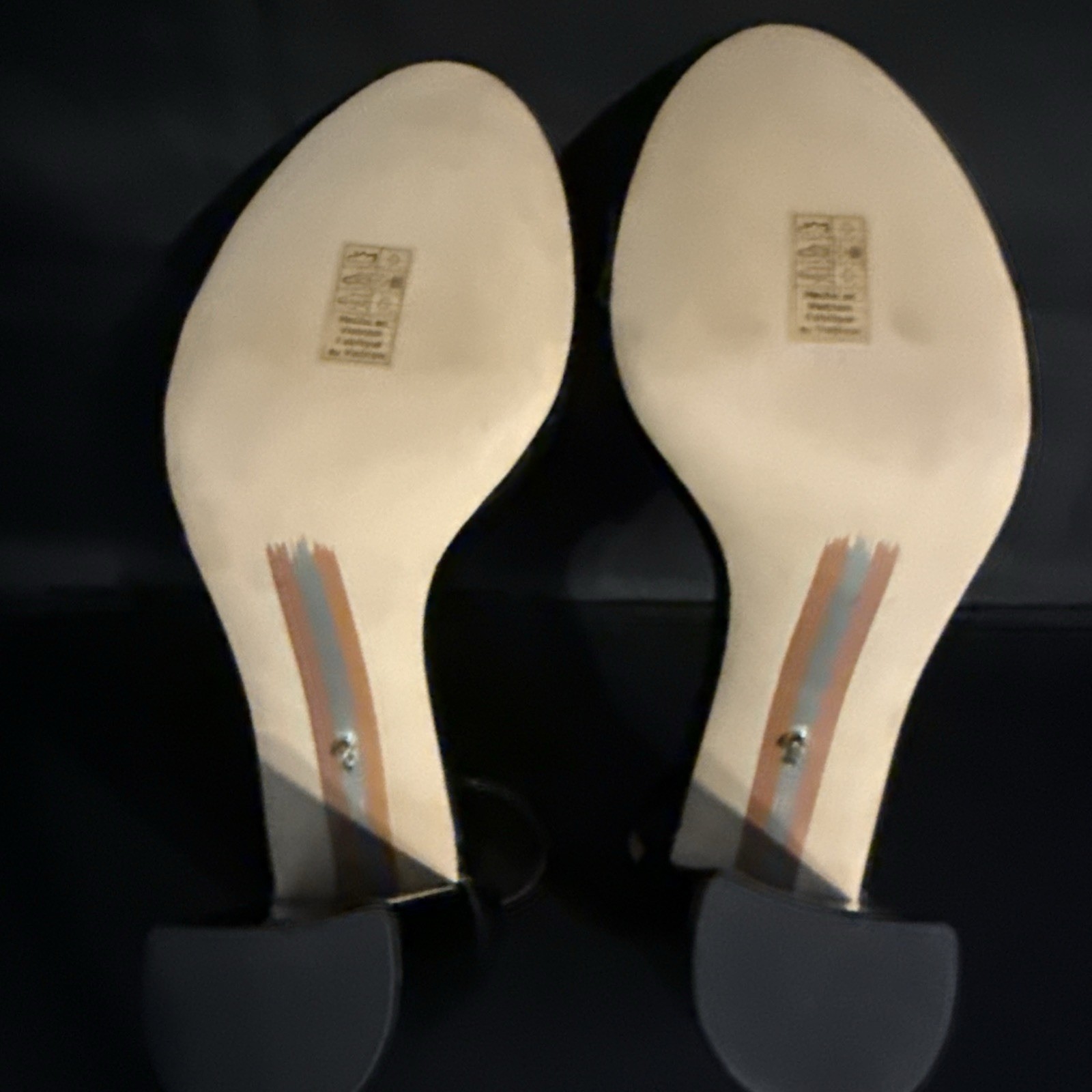 Sam Edelman Yaro Black Heels Open Toe, Ankle Strap Ready For Holidays