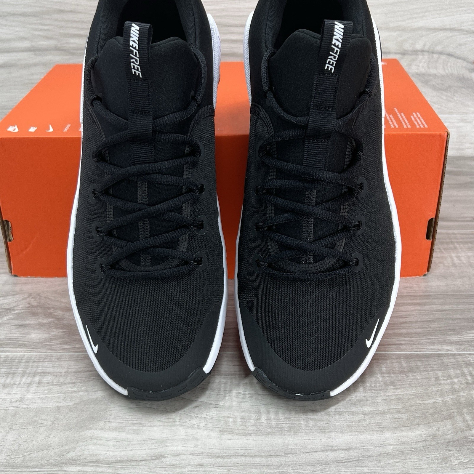 Nike Free Metcon 6 Black White Women’s 10.5 / Mens 9 Running Shoe nby FJ7126-001