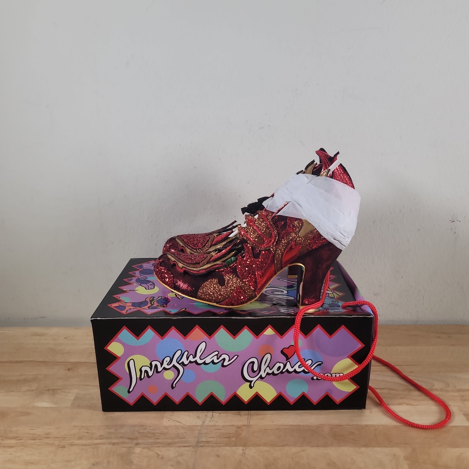 Irregular Choice Devils Advocate US Size 10 Eur 41 With Box New